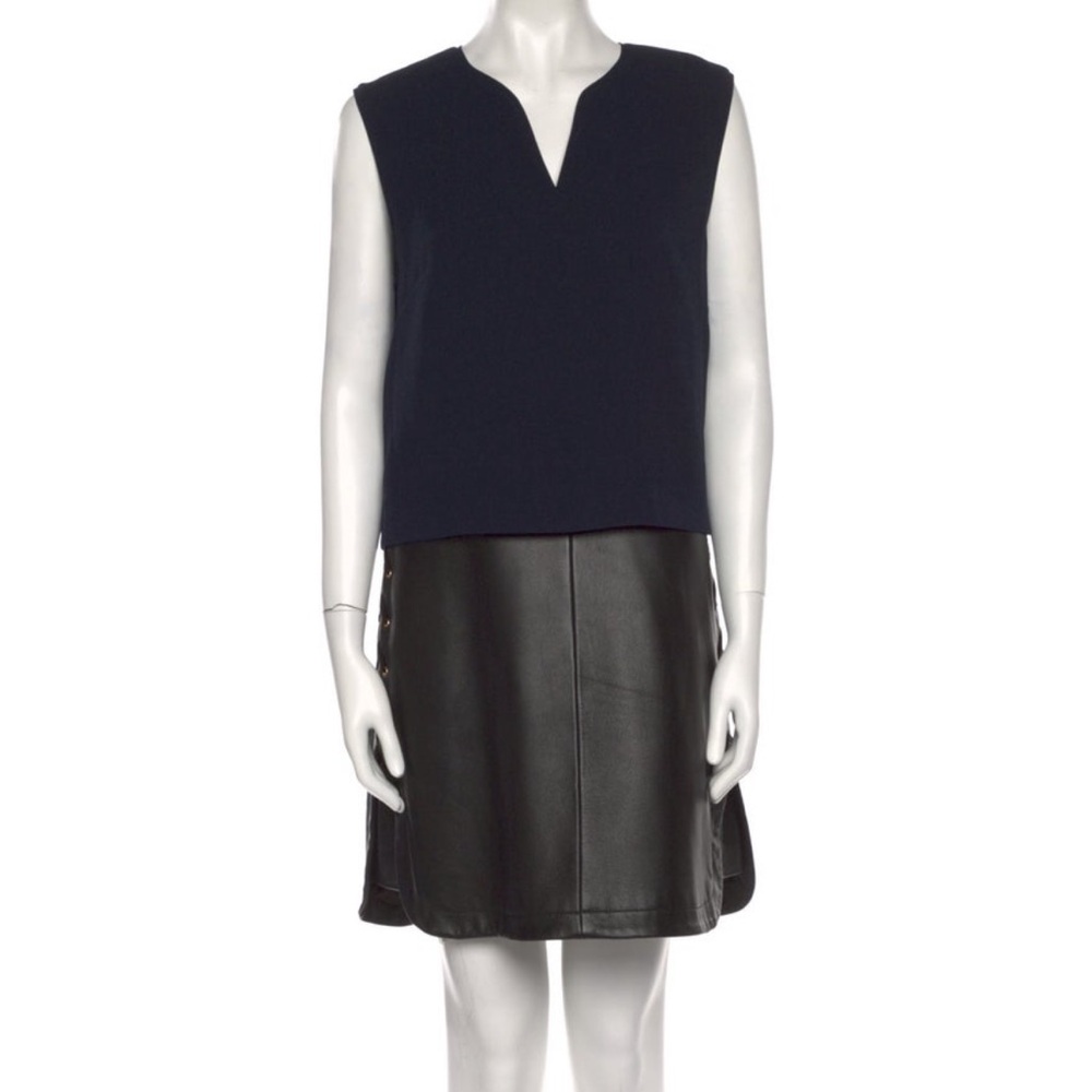 Tibi Leather Dress